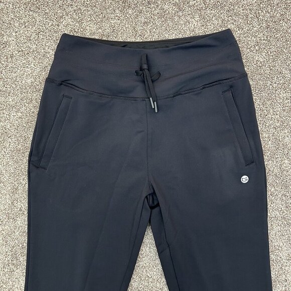 G Gradual Women's Joggers Pants Size S Black High Waist Zipper Pockets NWT - Picture 4 of 16
